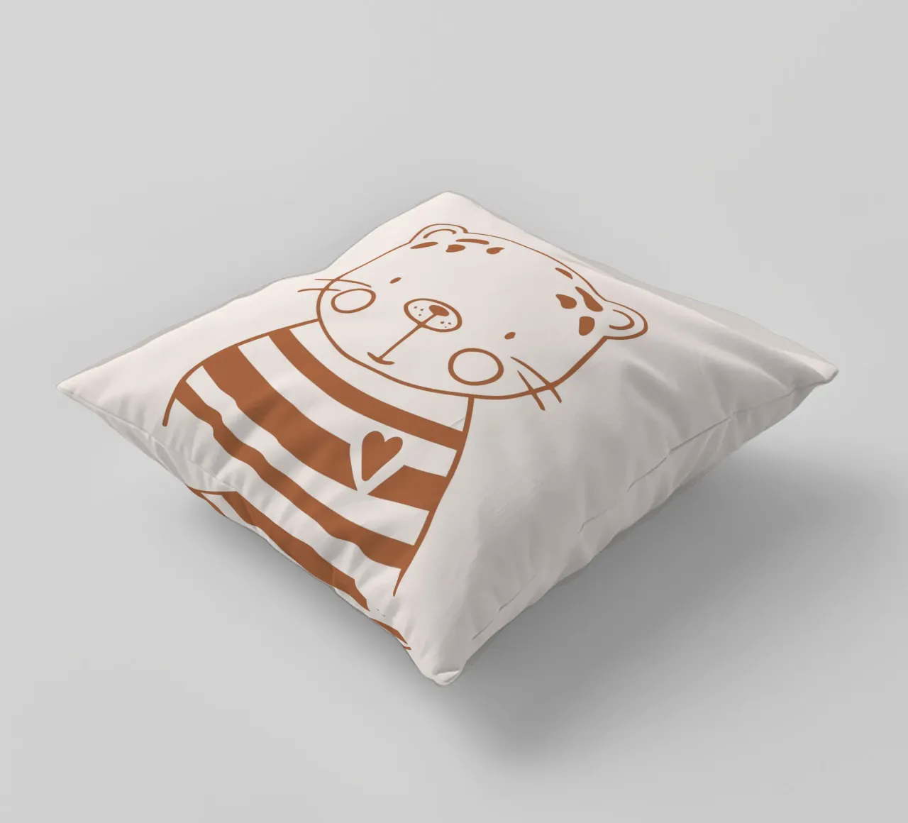 Leopardo cuscino da KRUTH DESIGN