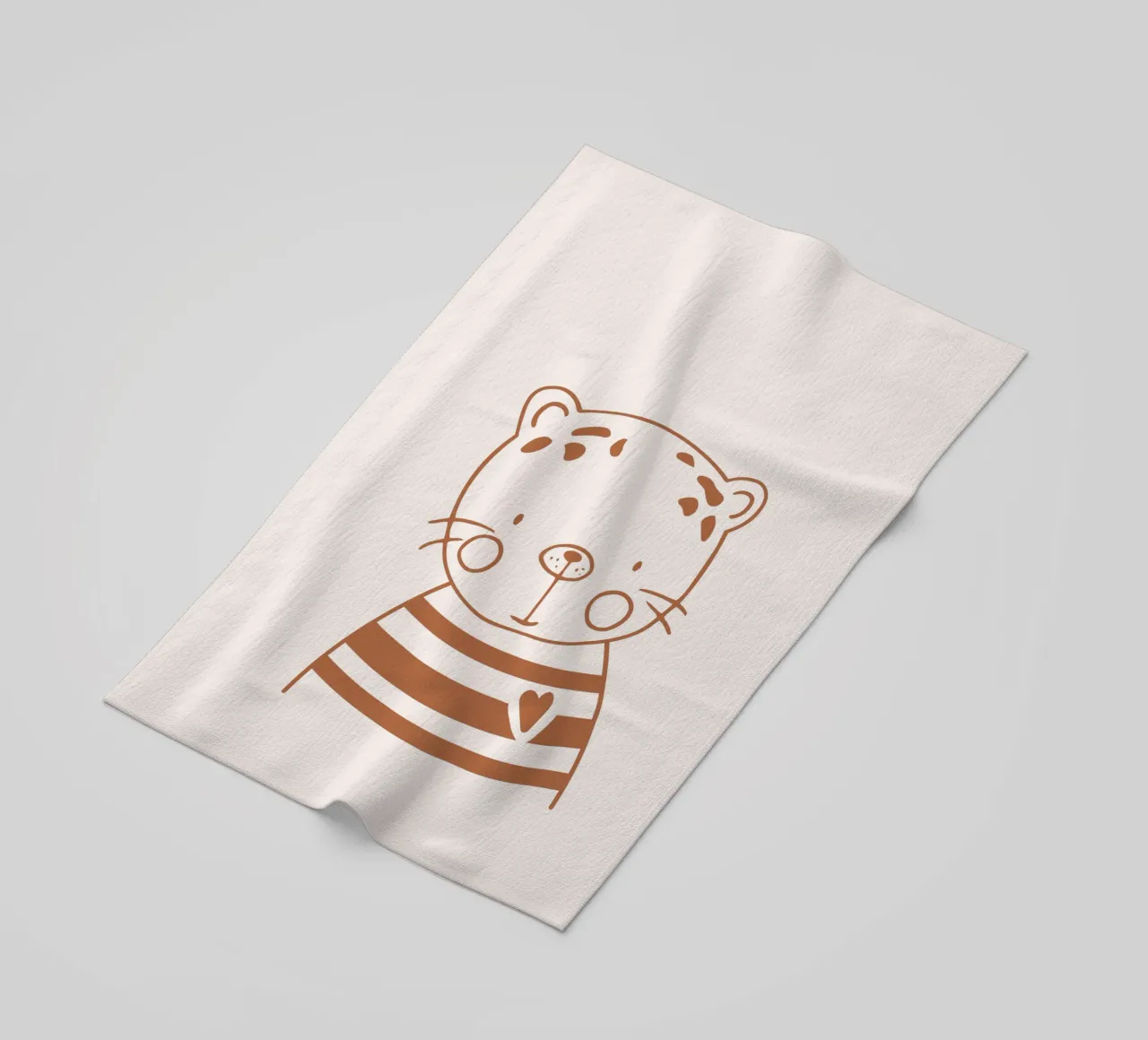 Leopardo telo mare da KRUTH DESIGN