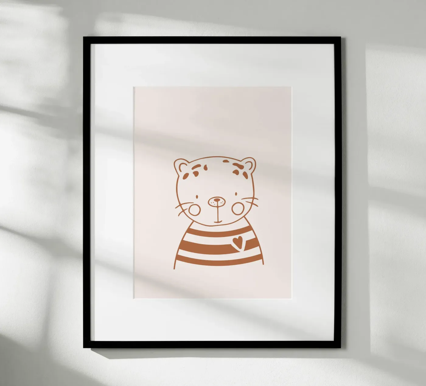 Leopard Poster von KRUTH DESIGN