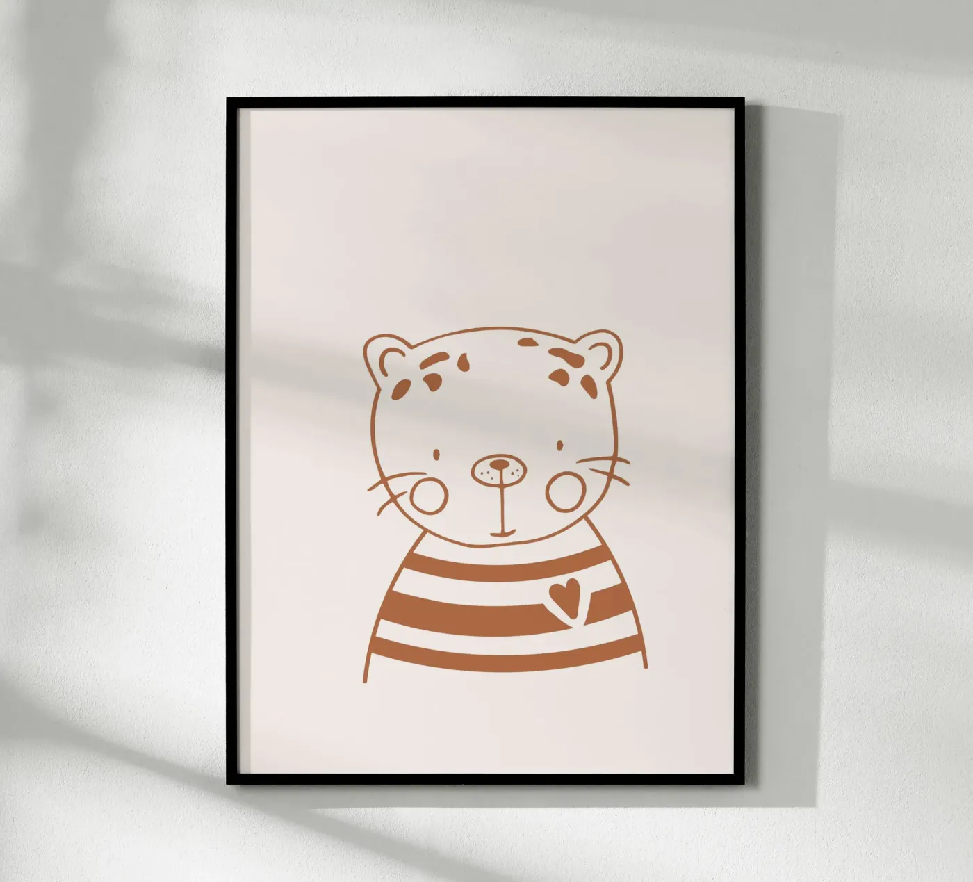 Leopard Poster von KRUTH DESIGN