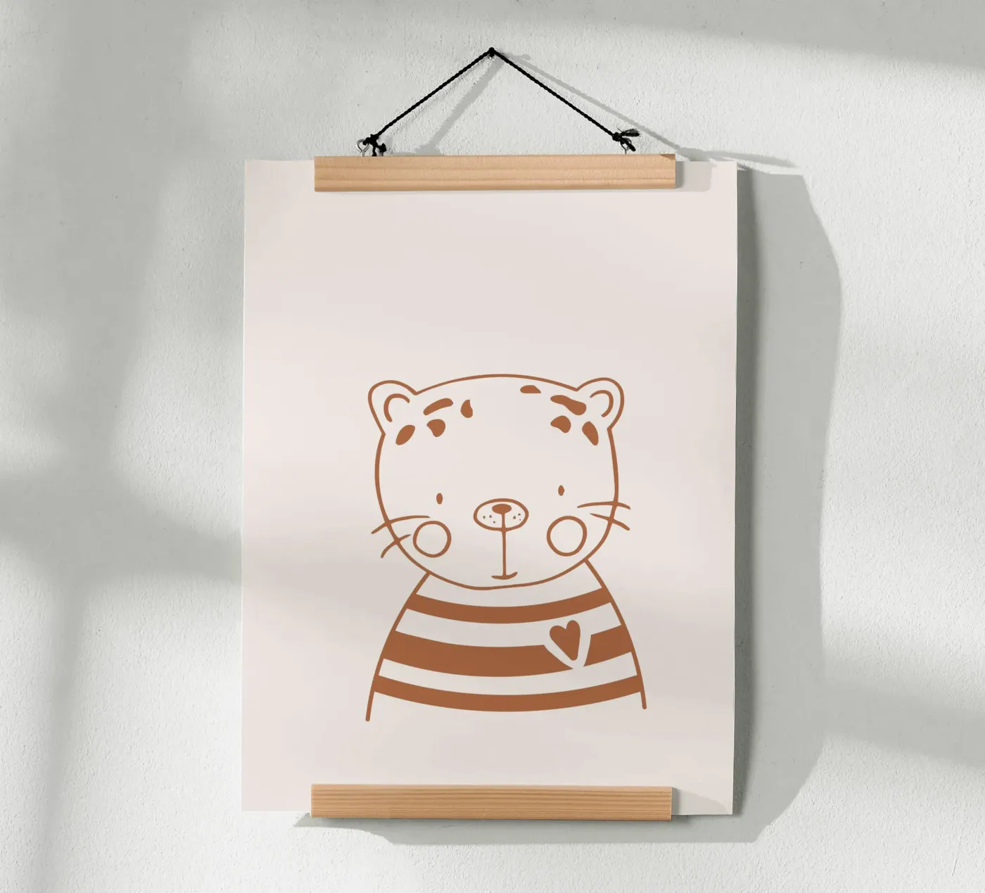 Leopard Poster von KRUTH DESIGN