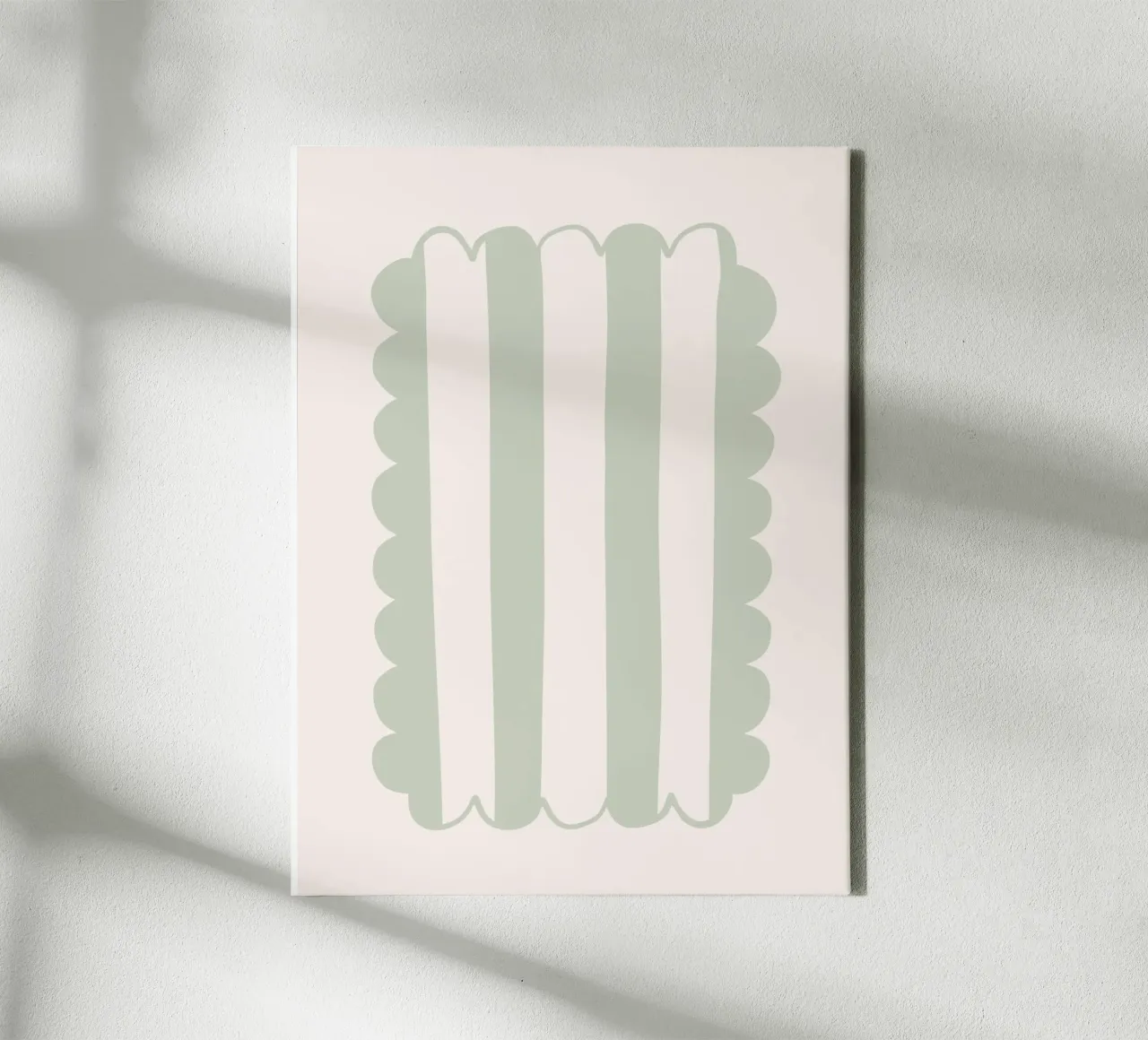 Strisce tela con Cornice a cassetta da KRUTH DESIGN