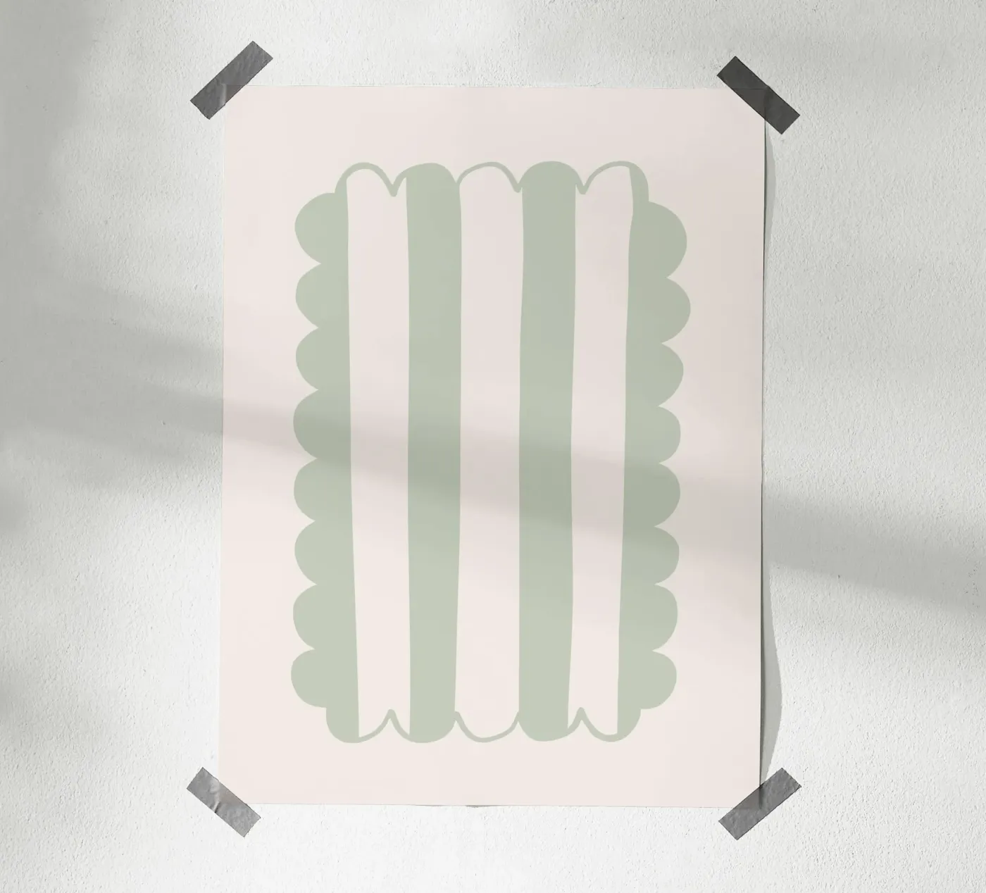 Stripes poster by KRUTH DESIGN