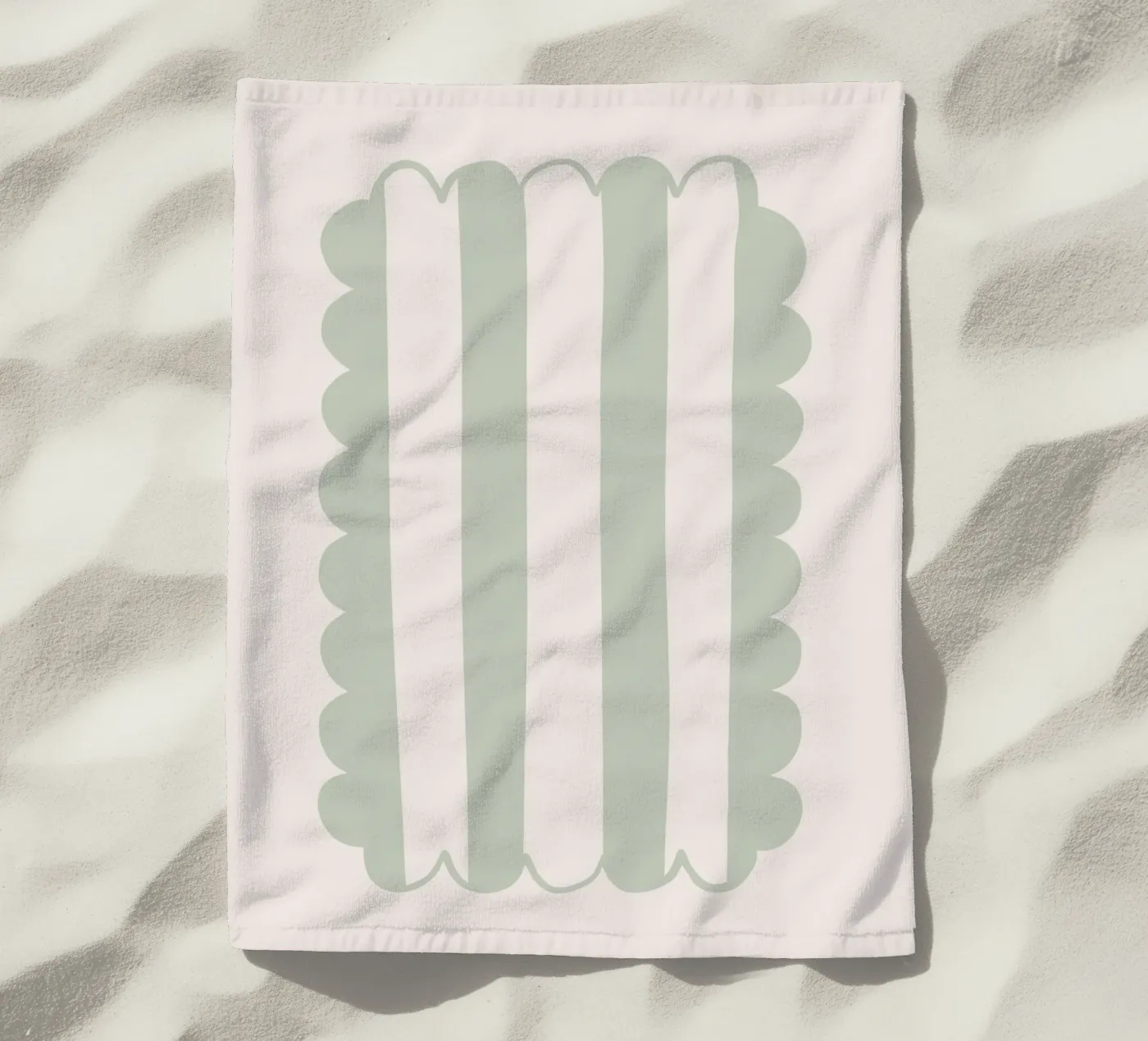 Strepen strandhanddoek van KRUTH DESIGN