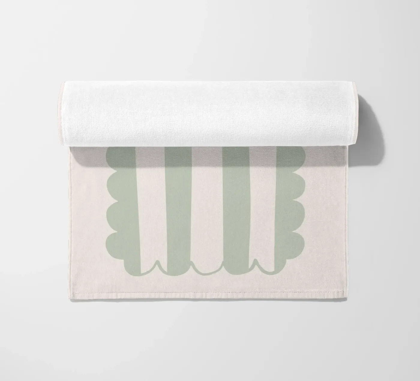 Strepen strandhanddoek van KRUTH DESIGN