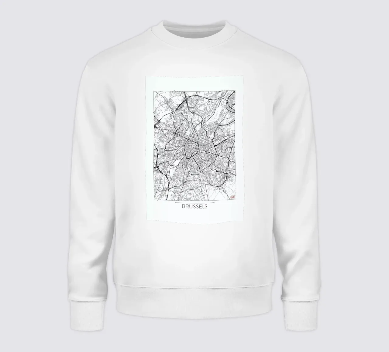 Brussels Minimal felpa da Hubert Roguski