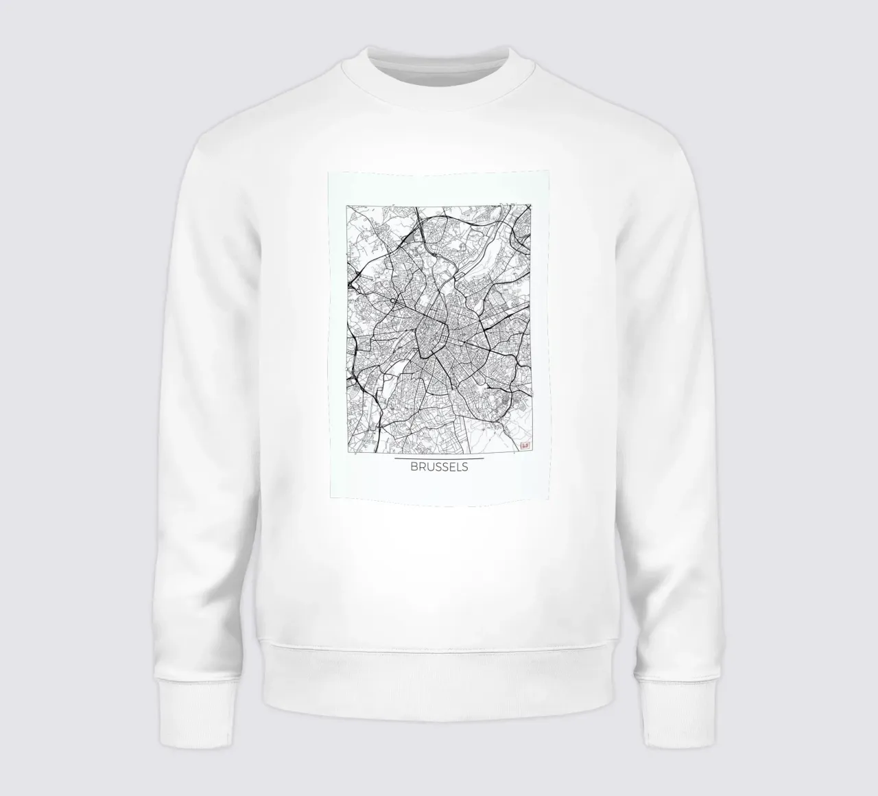 Brussels Minimal Sweatshirt von Hubert Roguski
