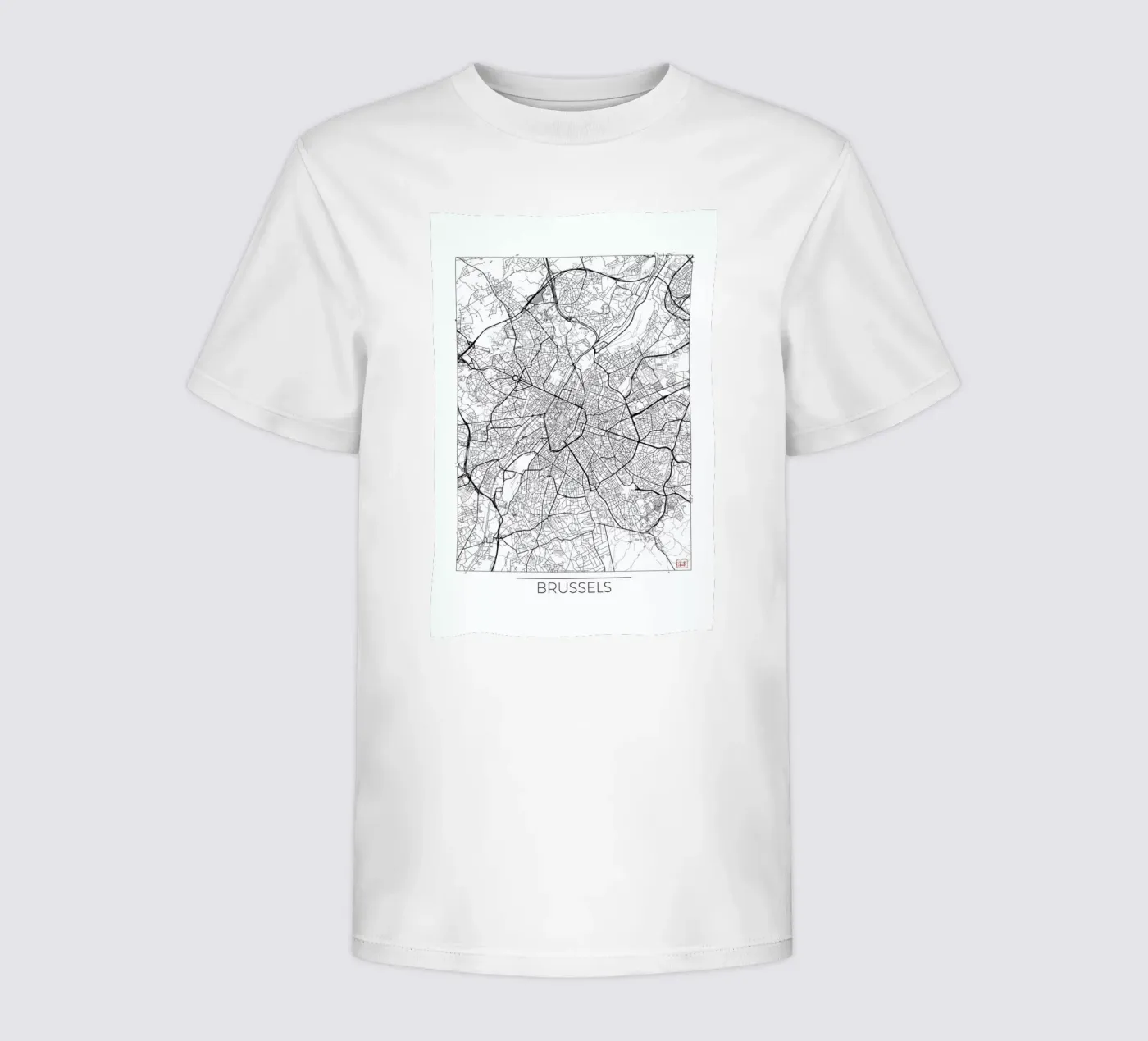 Brussels Minimal t-shirt bambini da Hubert Roguski