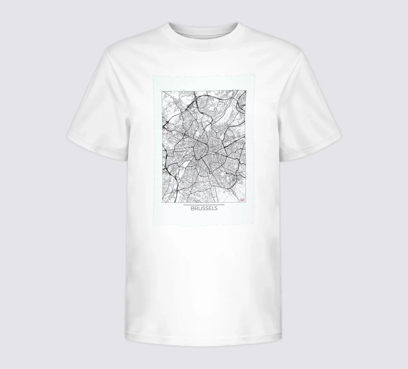 Brussels Minimal t-shirt bambini da Hubert Roguski