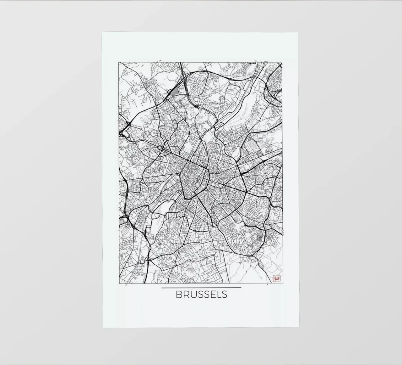 Brussels Minimal telo in pvc da Hubert Roguski