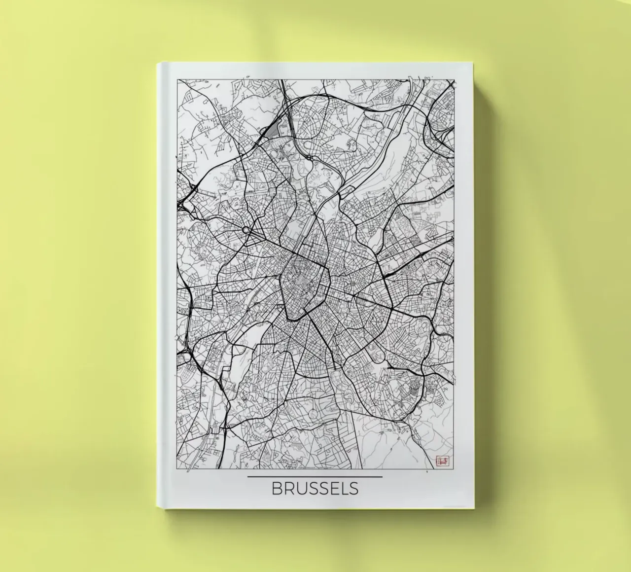 Brussels Minimal notebook by Hubert Roguski