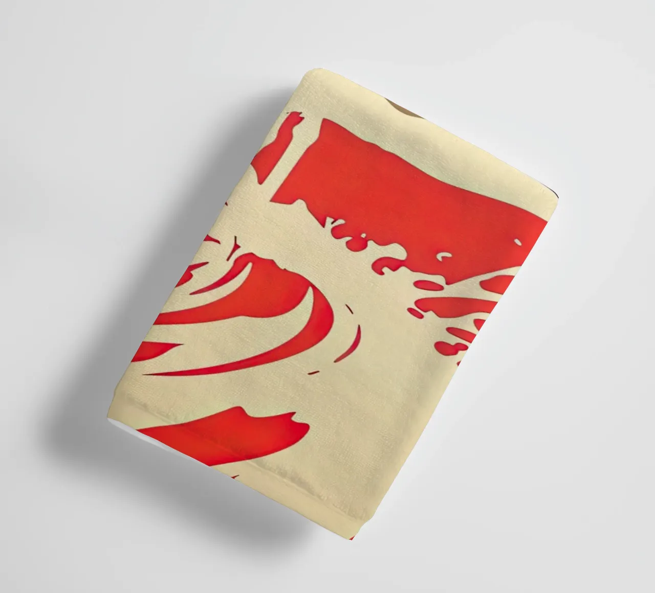 Zeemeeuwen in de zeegolf badhanddoek van DaarbyN