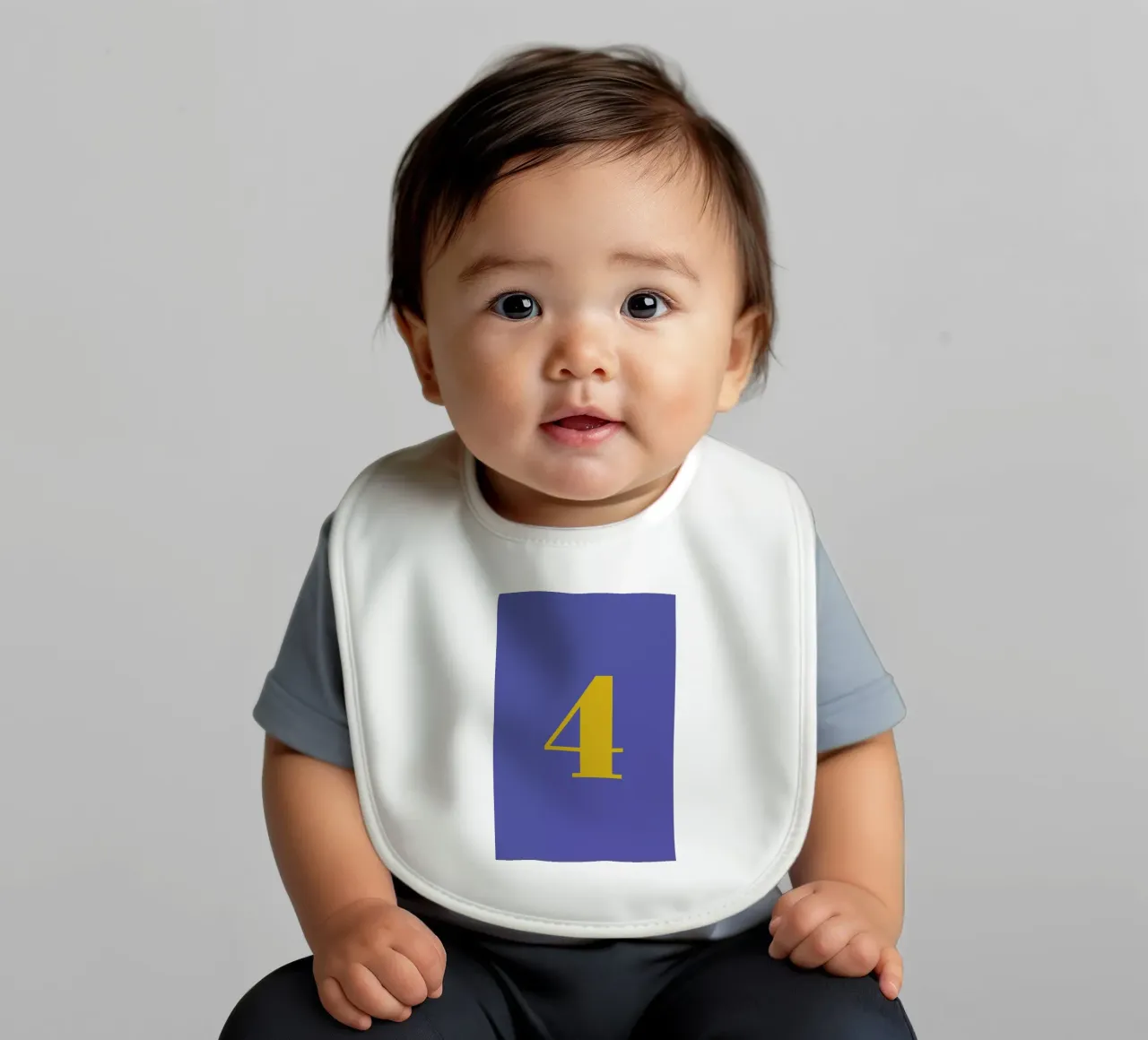 Blue Number 4 bavaglino da Studio One