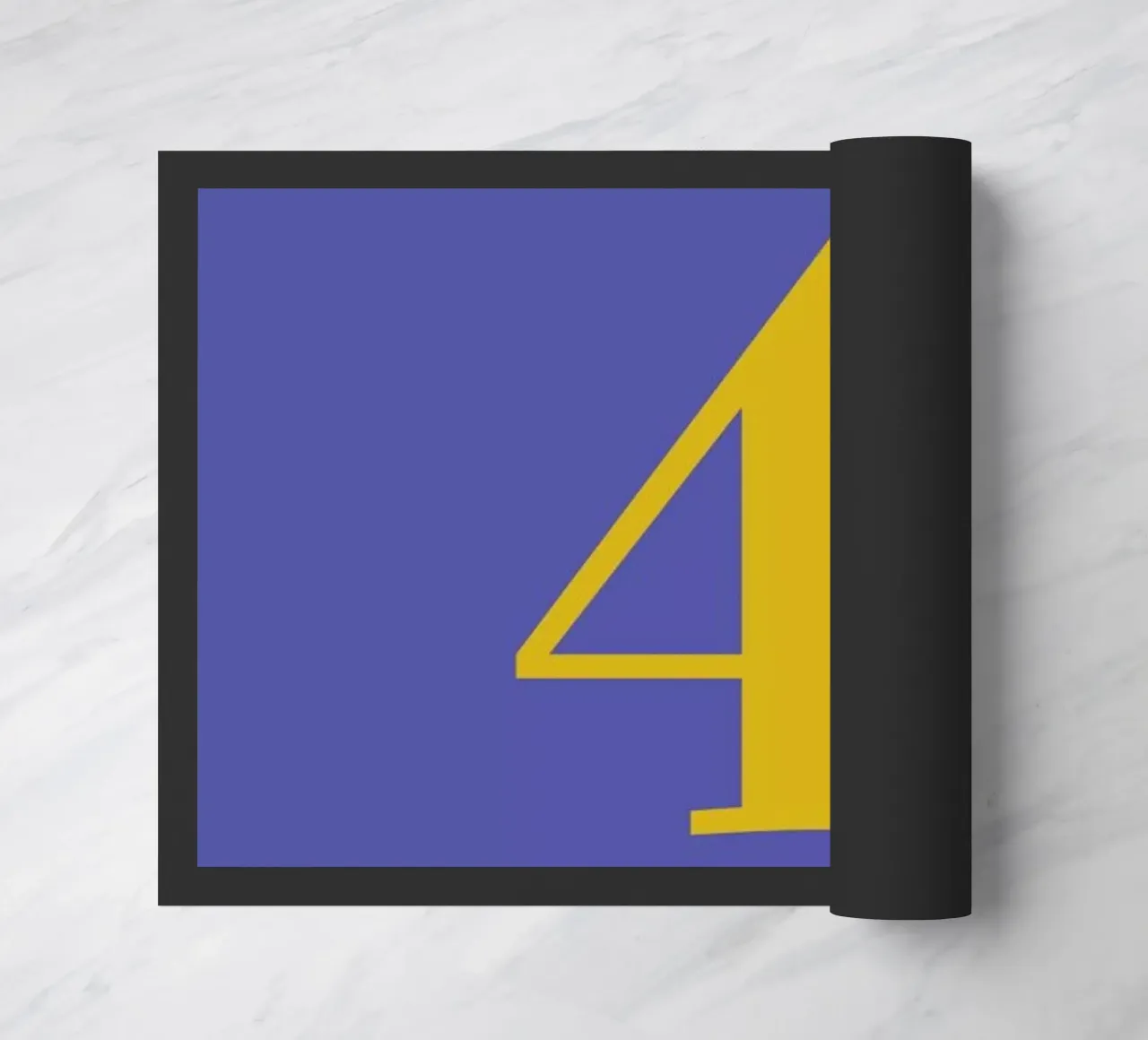 Blue Number 4 zerbino da Studio One