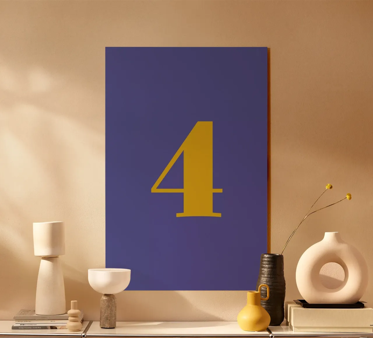 Blue Number 4 plexiglass da Studio One