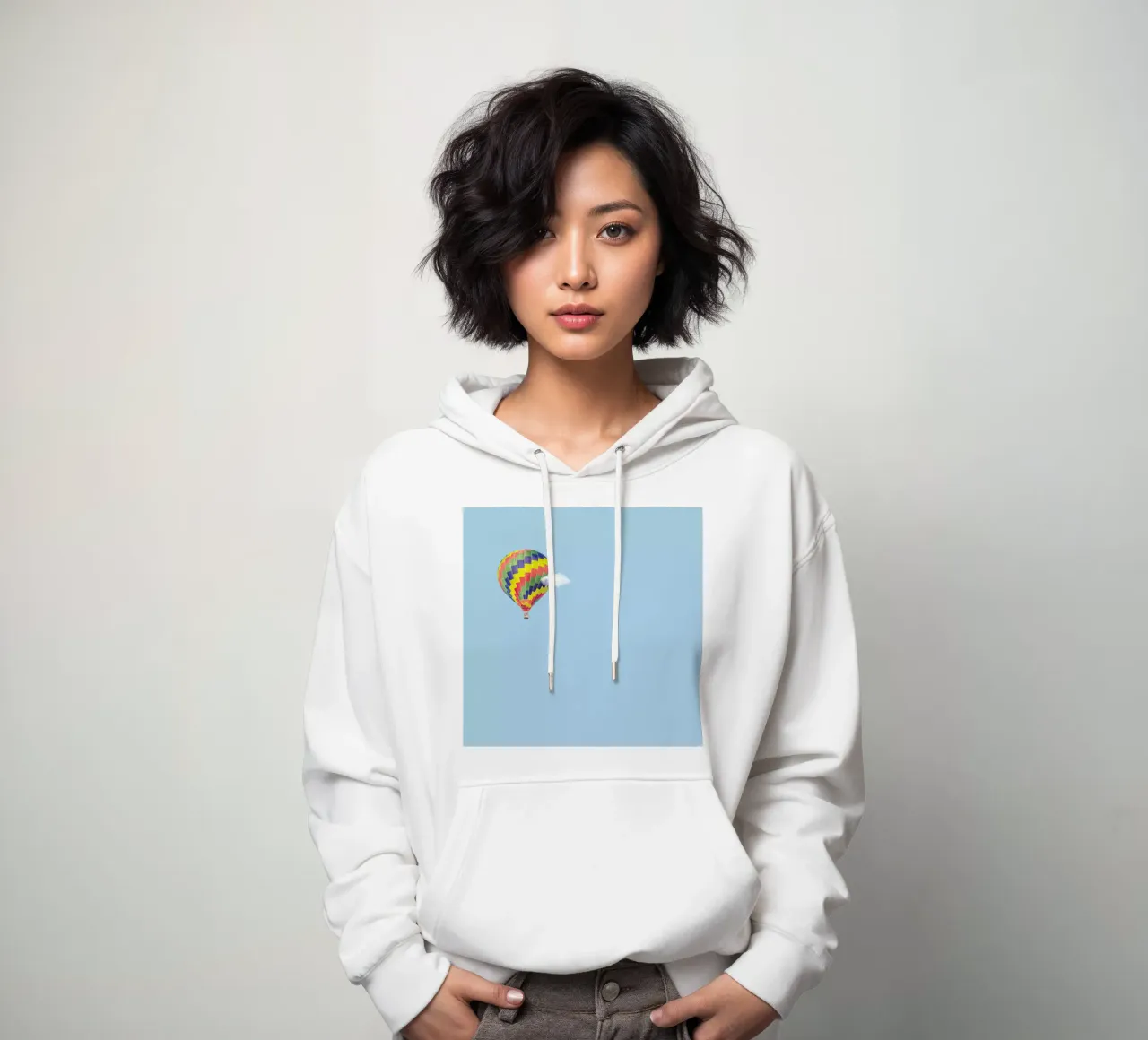 Up There felpa con cappuccio da Rafael Burato