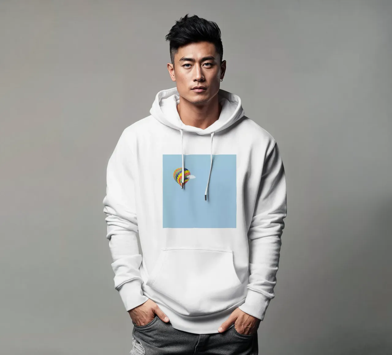 Up There felpa con cappuccio da Rafael Burato