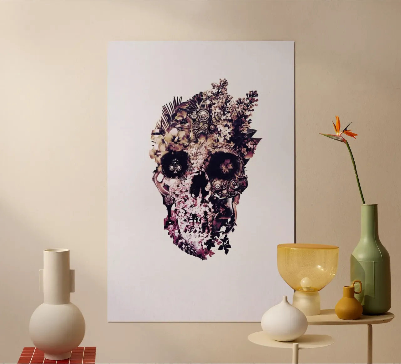 Metamorphosis Light poster con telaio in legno da Ali Gulec