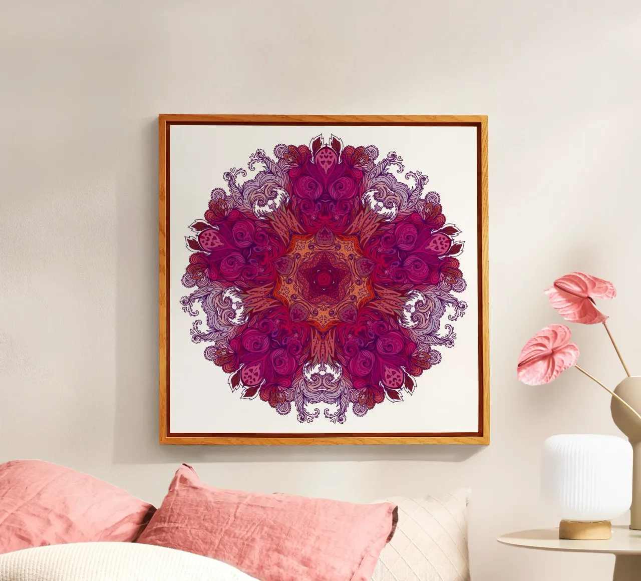 Floral Mandala plexiglass da Spiritual Touch