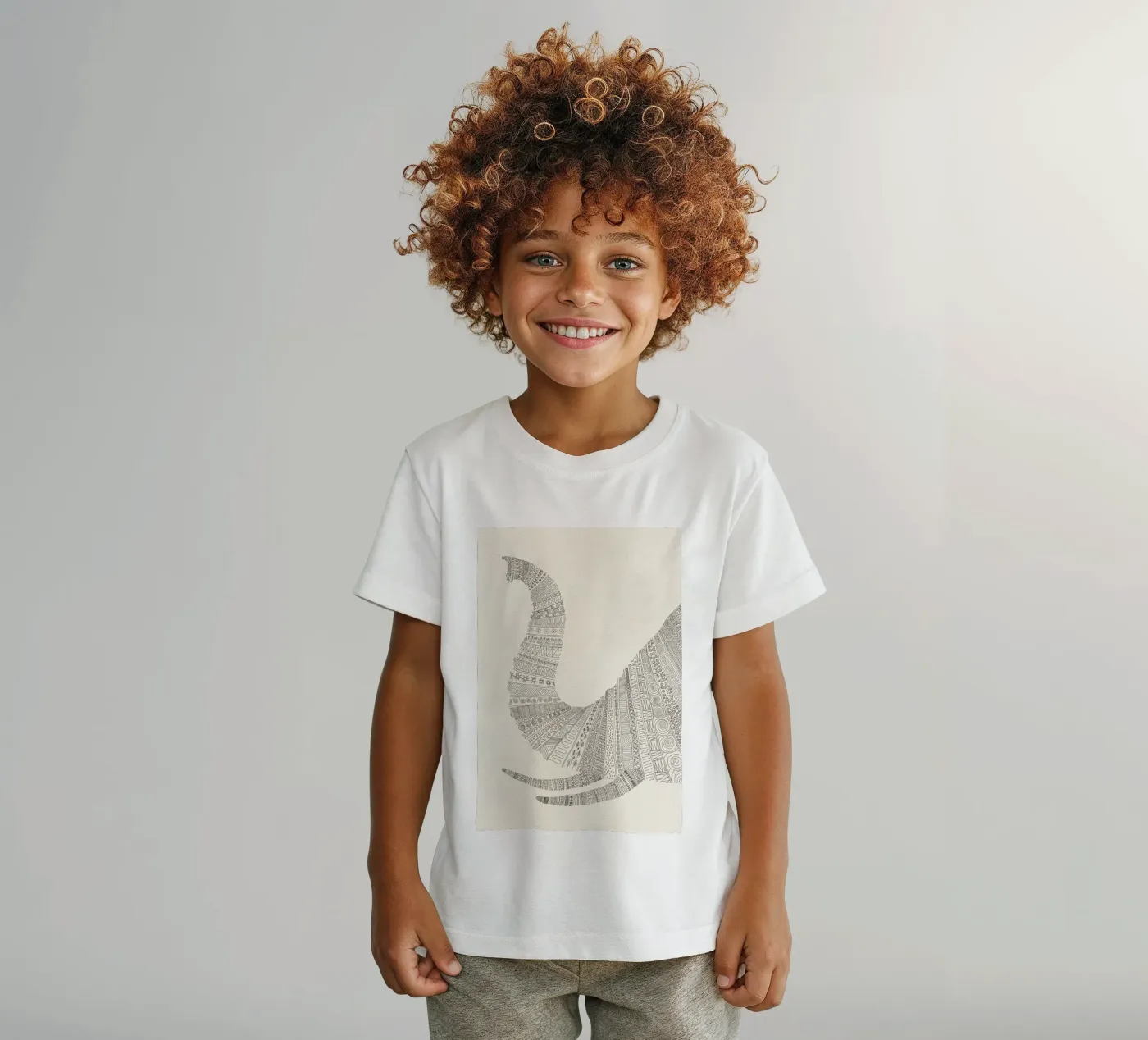 Elephant 01 t-shirt bambini da Florent Bodart