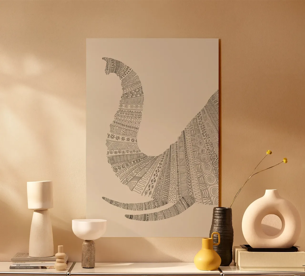 Elephant 01 plexiglass da Florent Bodart