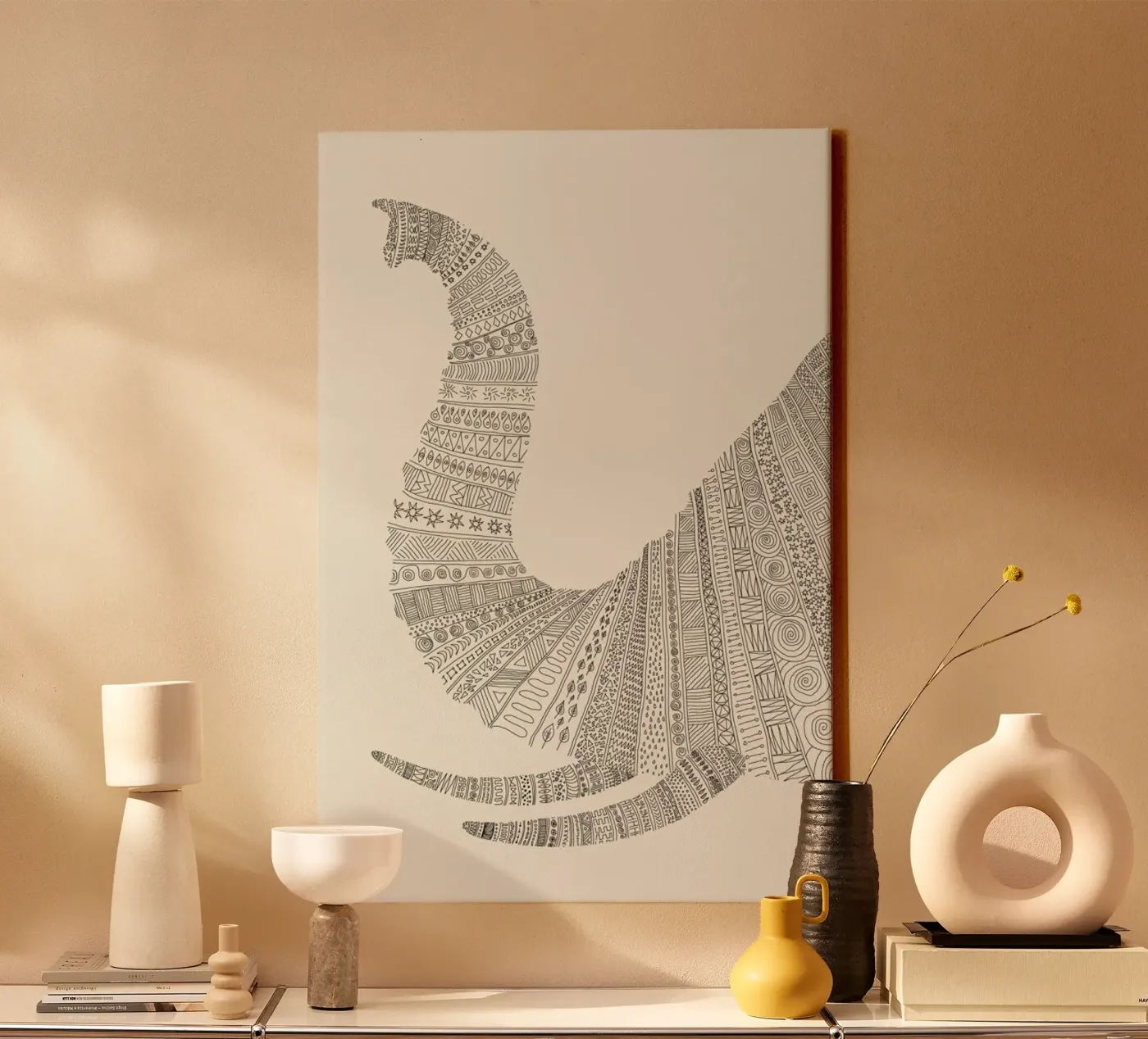 Elephant 01 tela da Florent Bodart