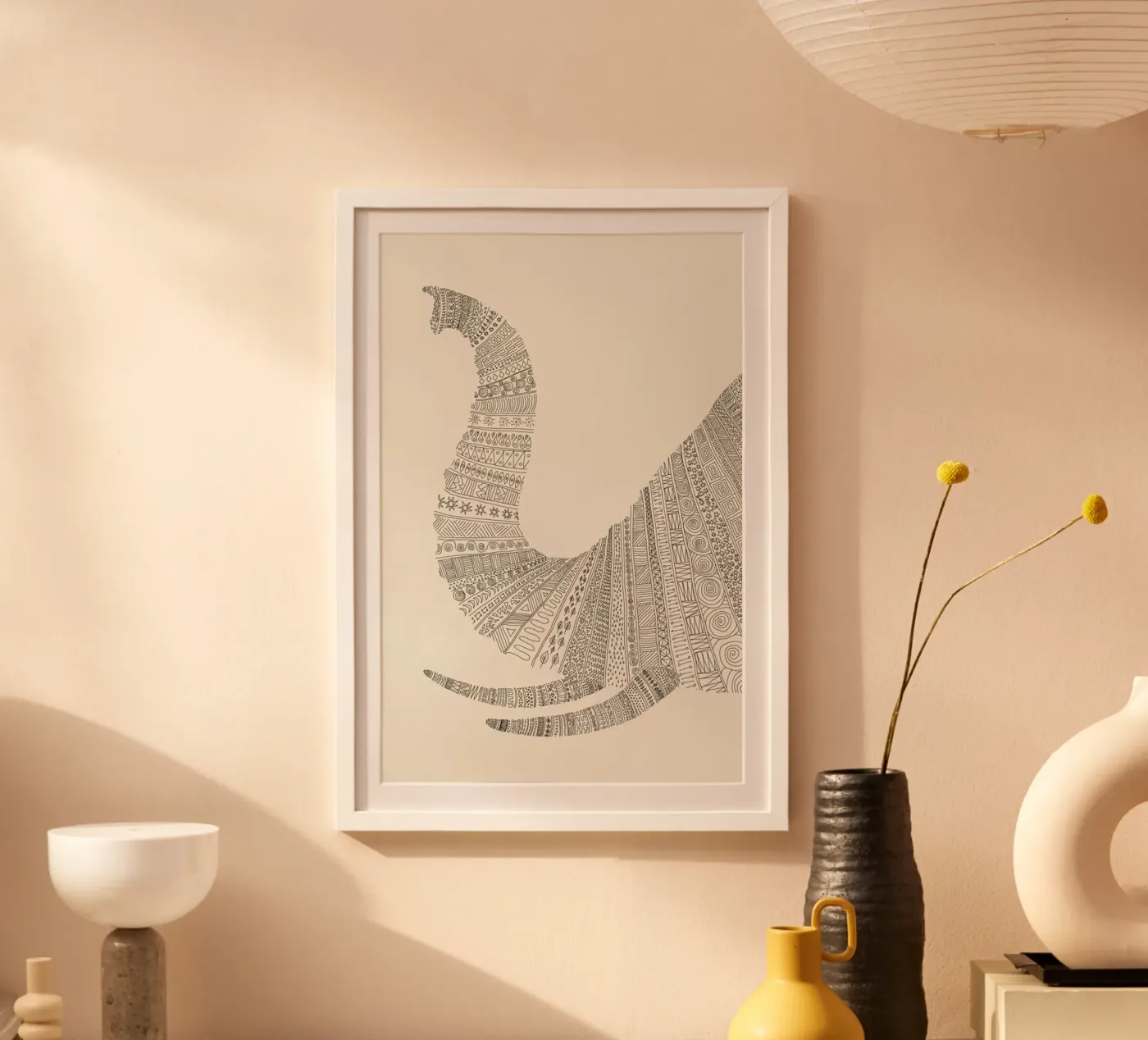 Elephant 01 poster by Florent Bodart