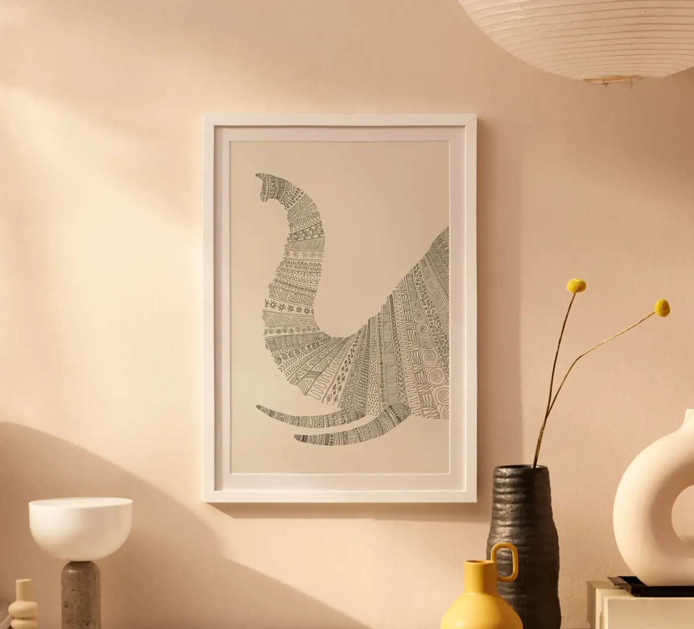 Elephant 01 Poster von Florent Bodart
