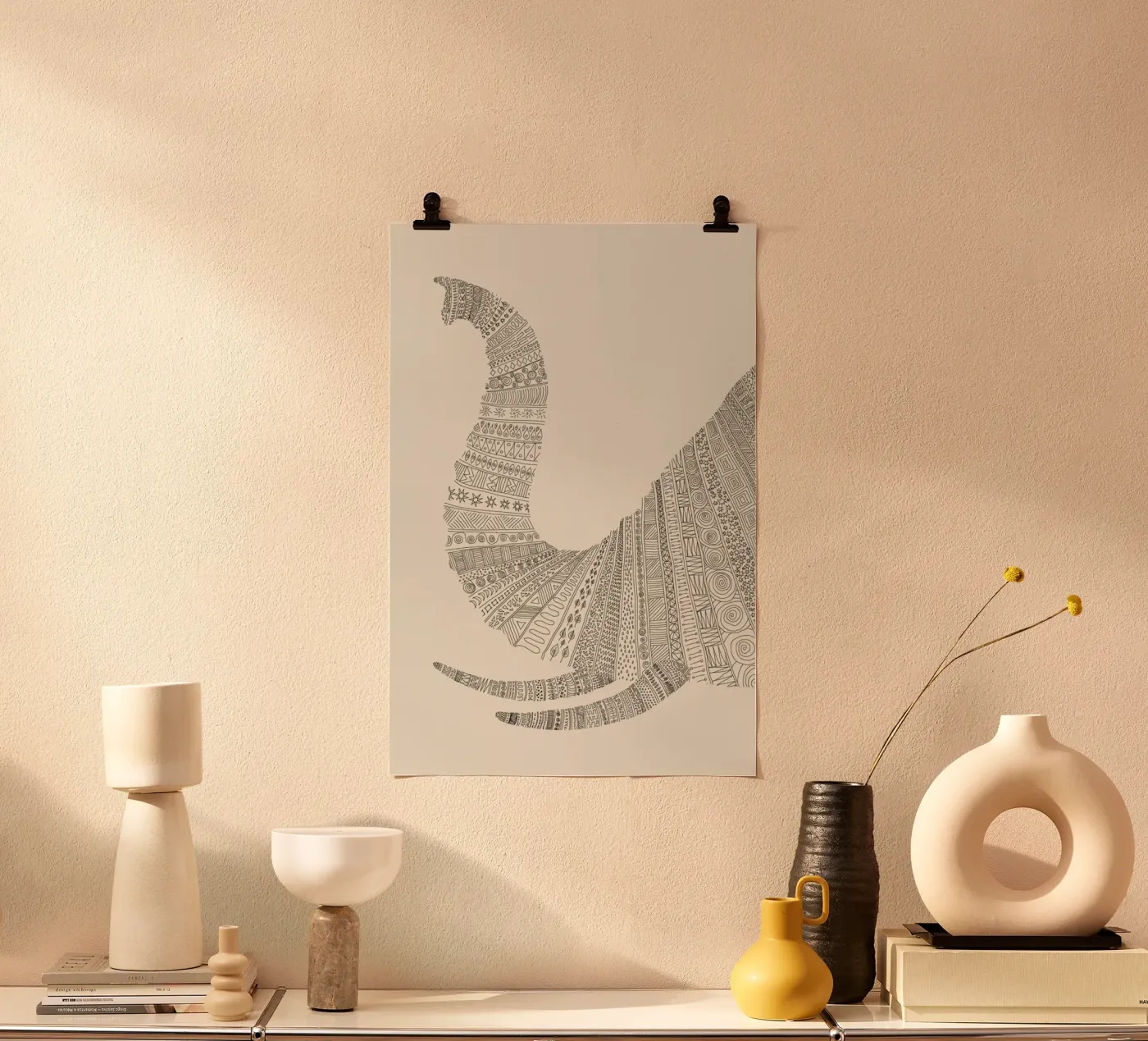 Elephant 01 Poster von Florent Bodart