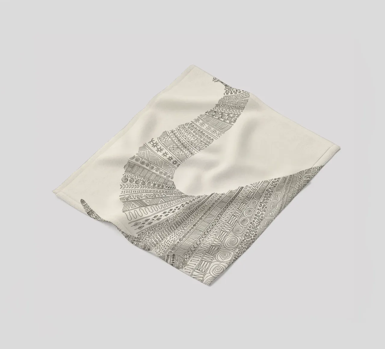 Elephant 01 coperta in pile da Florent Bodart