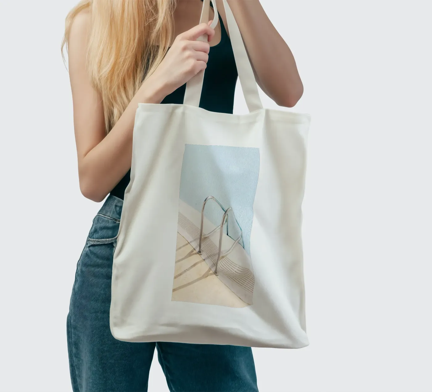Poolside tote bag by Picture On The Fridge