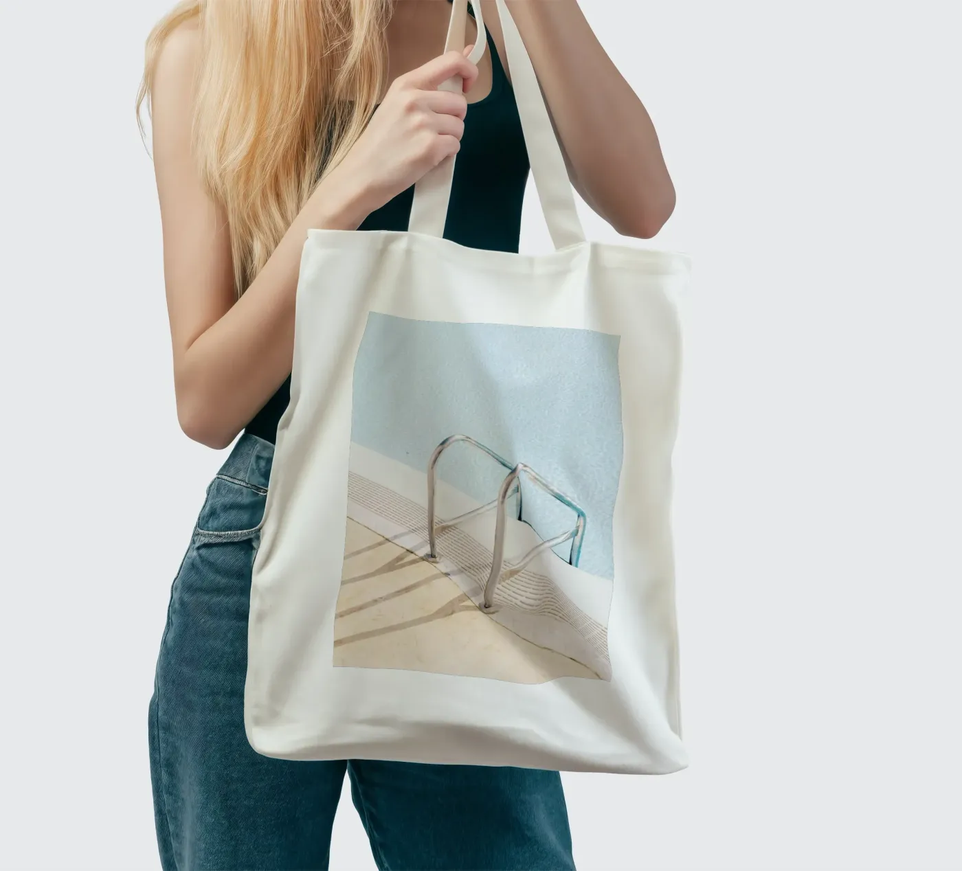 Poolside tote bag by Picture On The Fridge