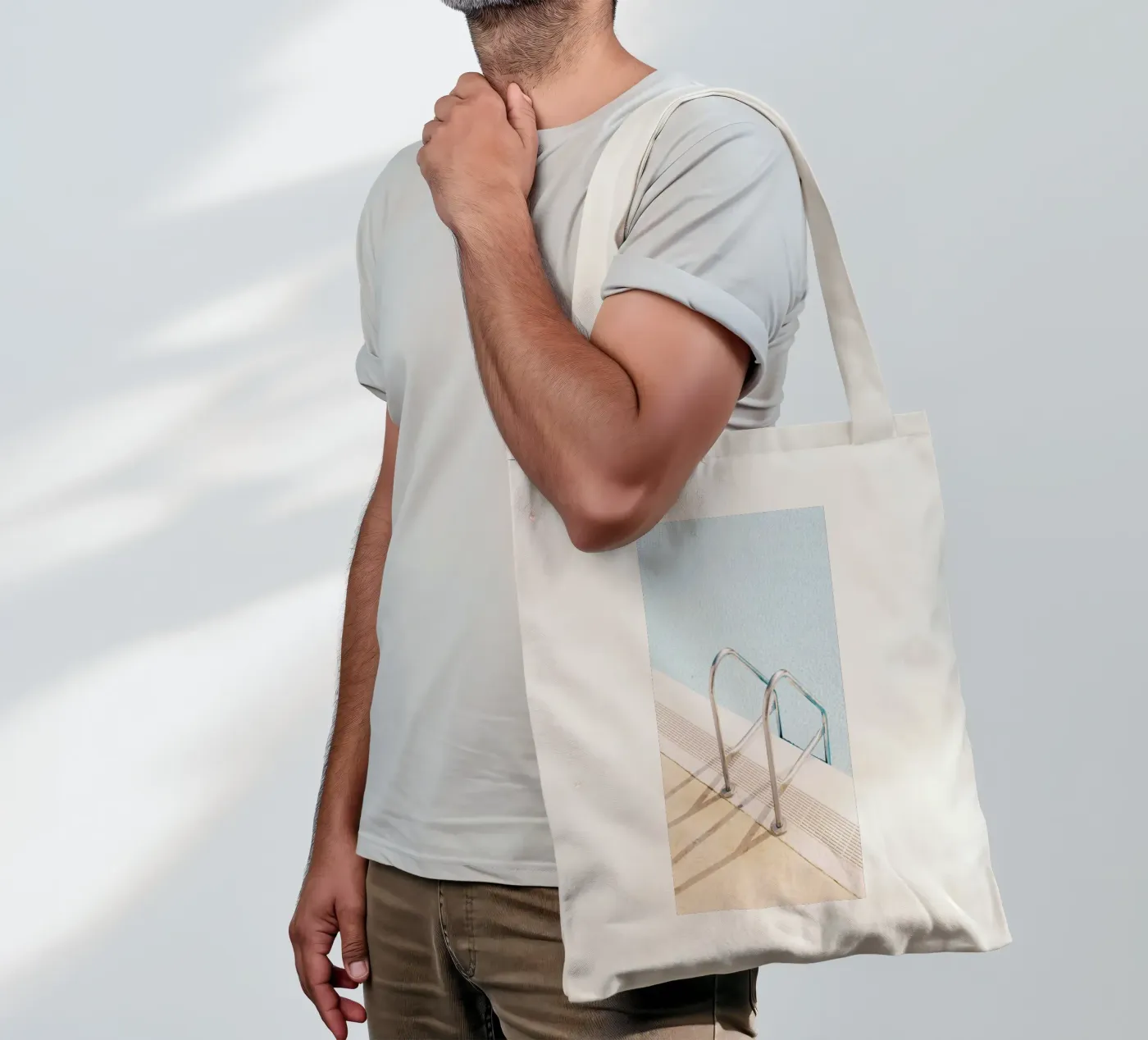Poolside tote bag by Picture On The Fridge