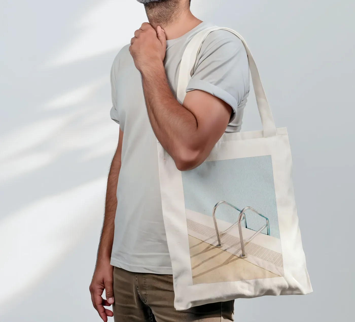 Poolside tote bag by Picture On The Fridge
