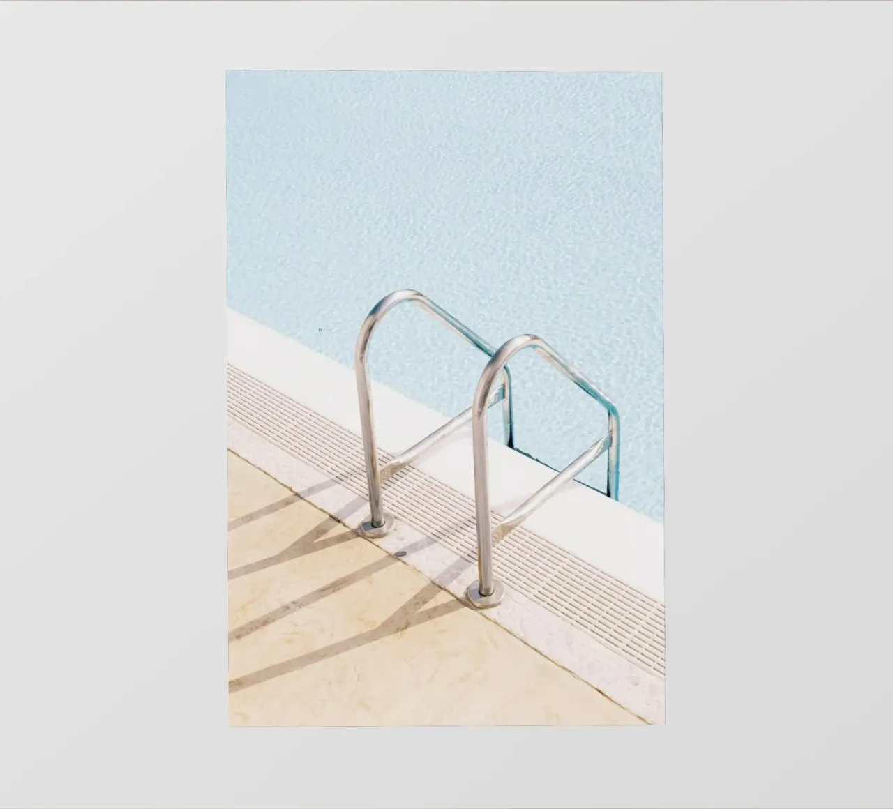 Poolside pvc cover by Picture On The Fridge
