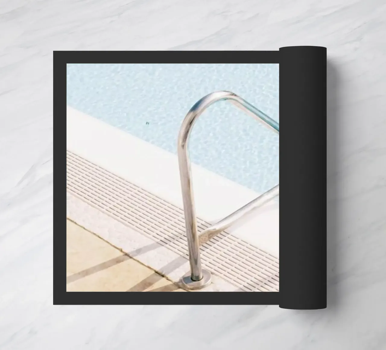 Poolside doormat by Picture On The Fridge