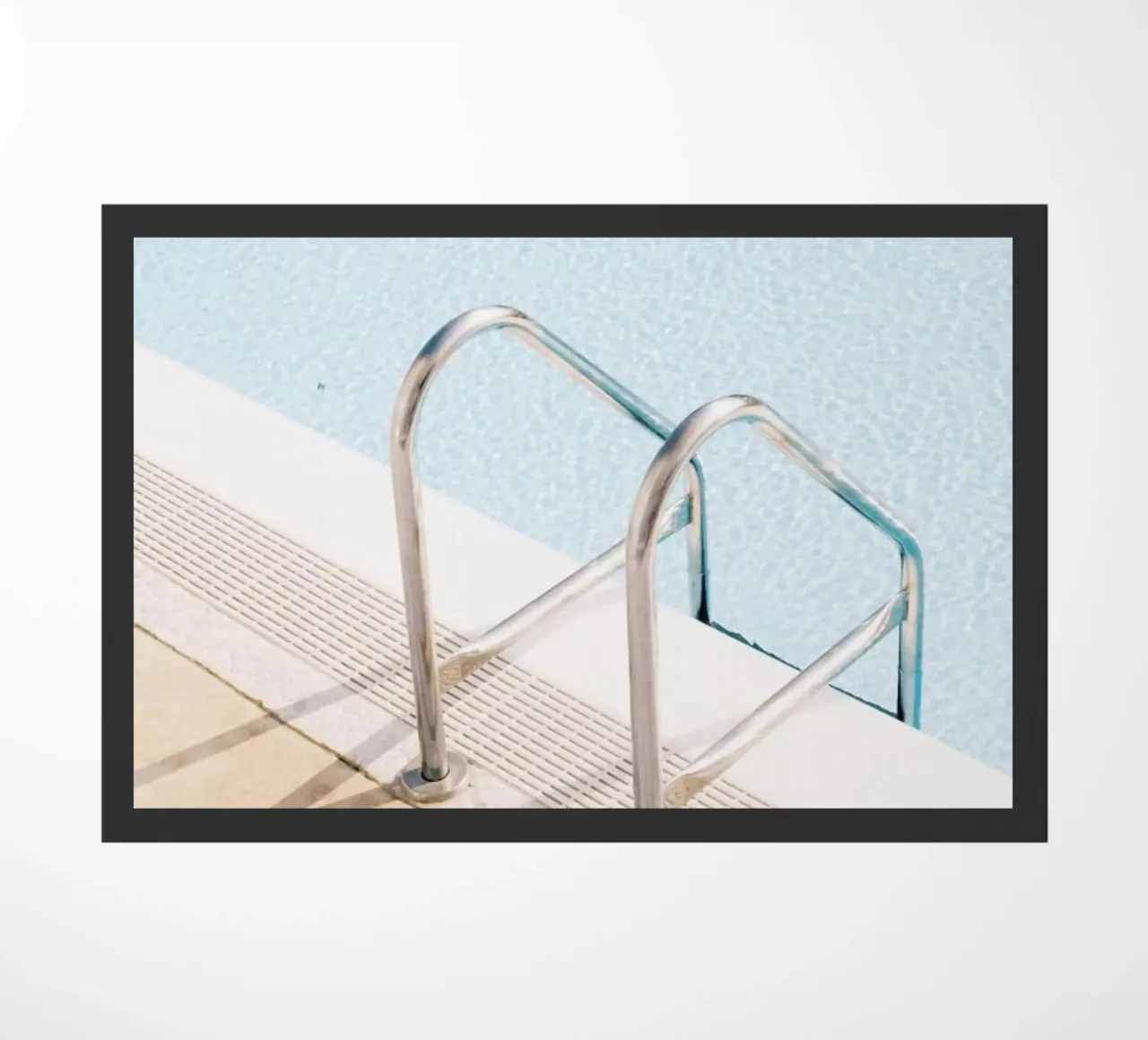 Poolside doormat by Picture On The Fridge