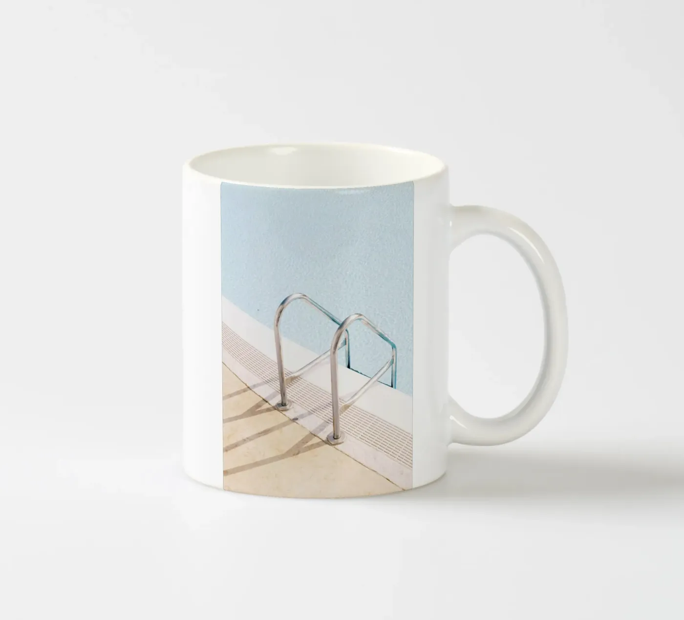 Poolside ceramic mug by Picture On The Fridge