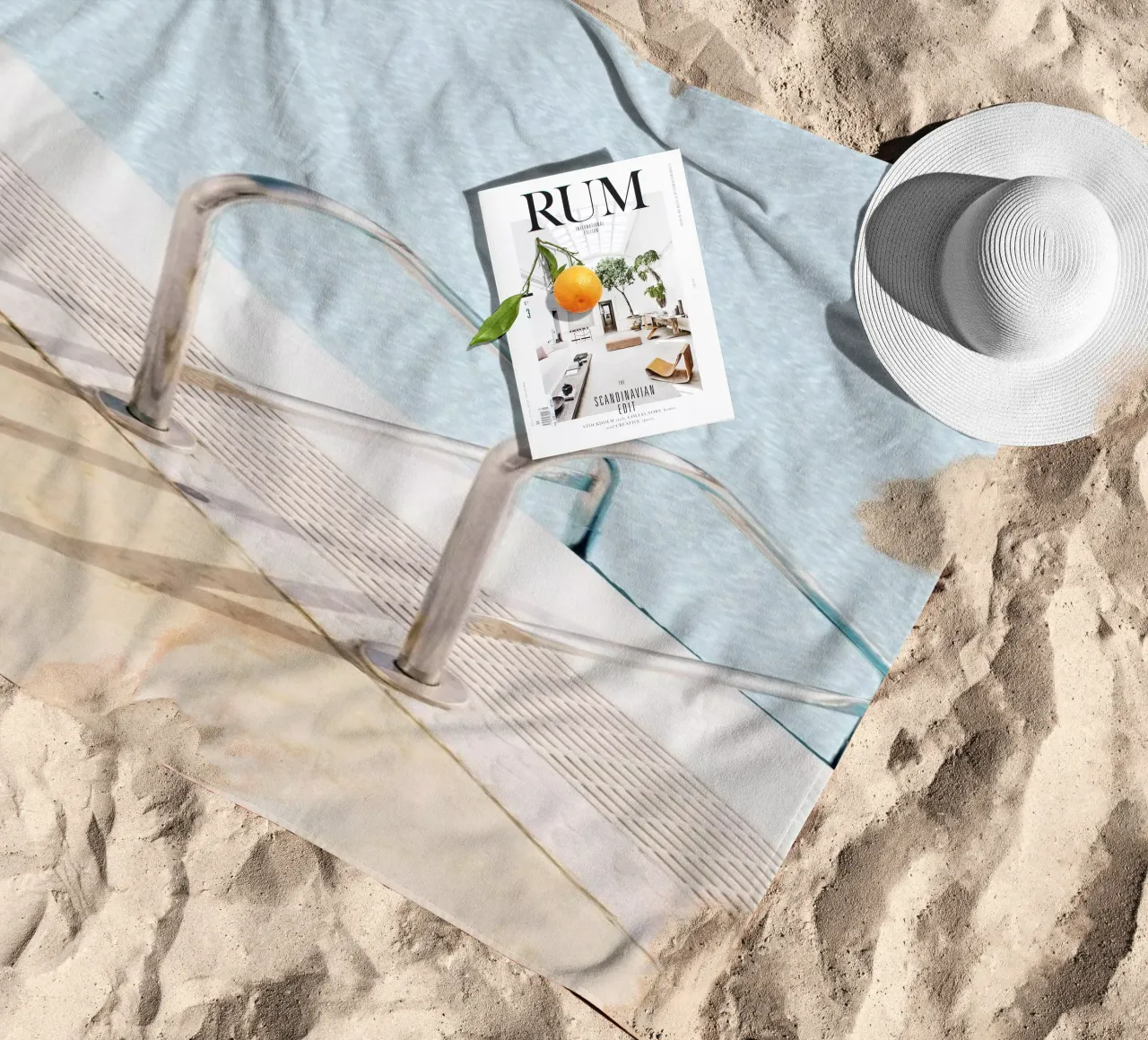 Poolside telo mare da Picture On The Fridge