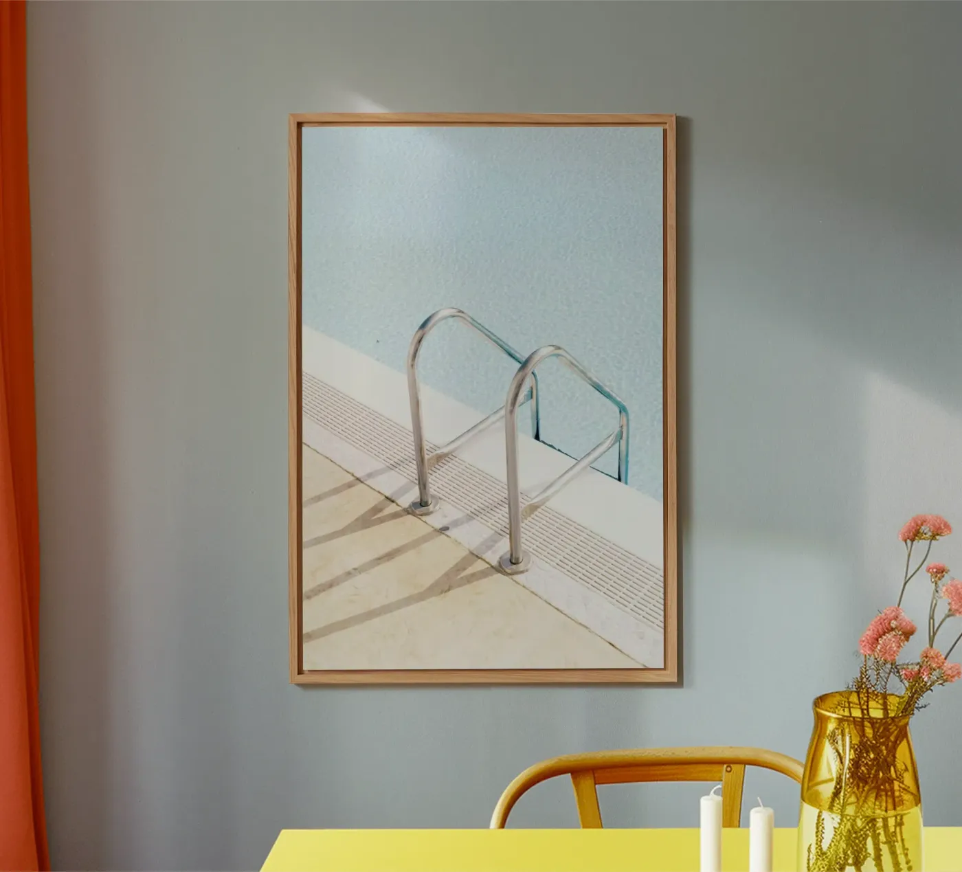 Poolside alluminio dibond da Picture On The Fridge