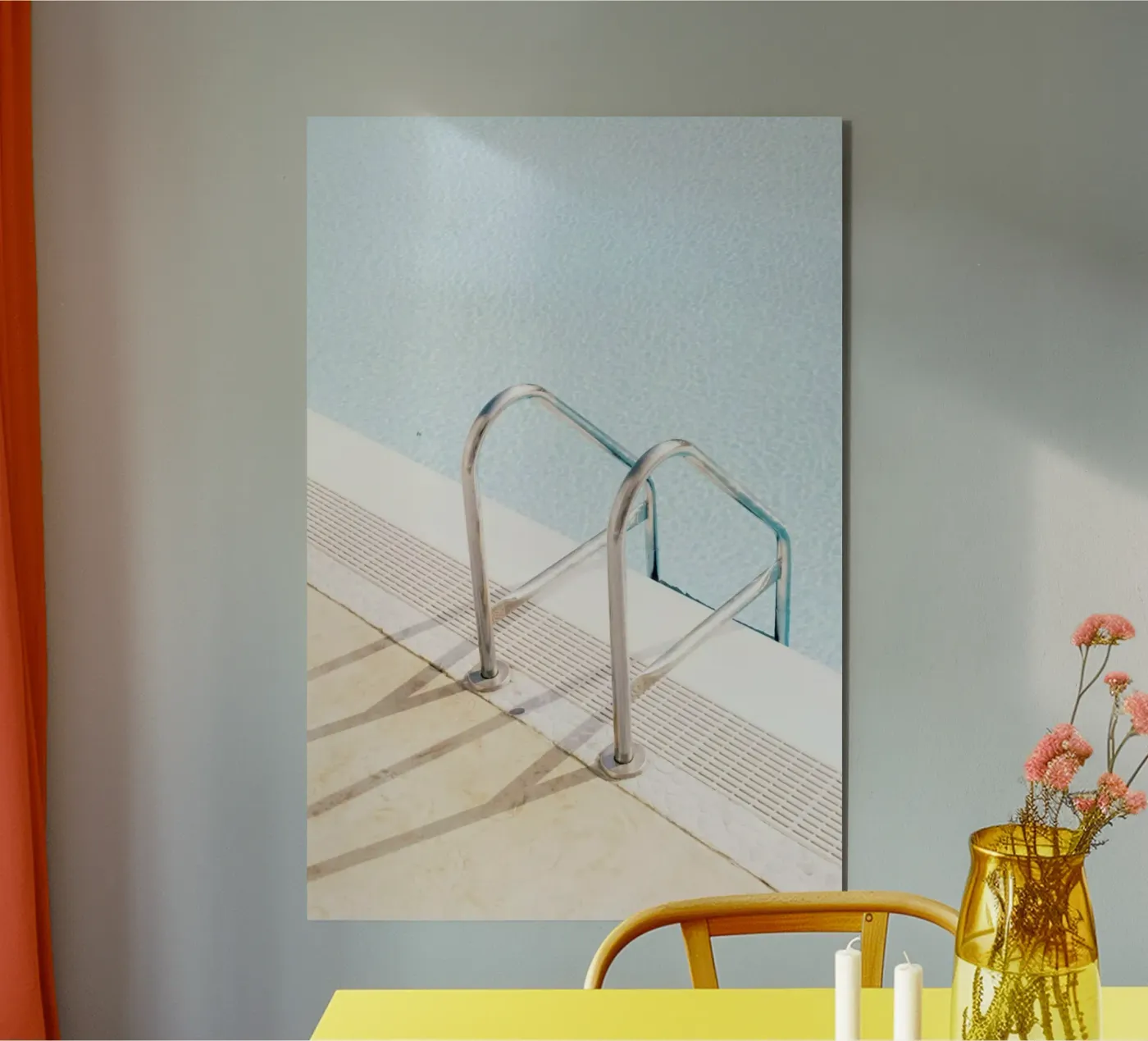 Poolside alluminio dibond da Picture On The Fridge