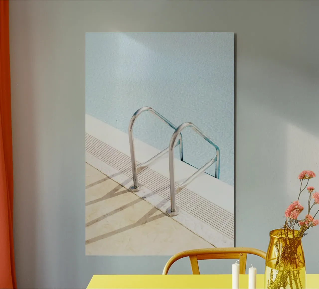 Poolside alluminio dibond da Picture On The Fridge