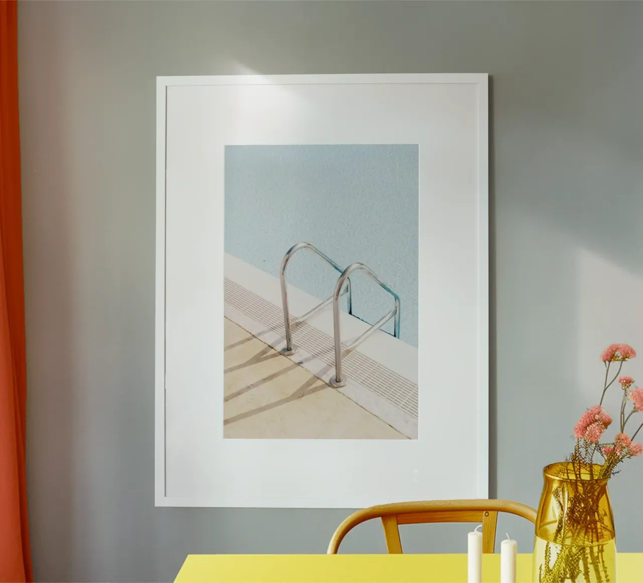 Poolside poster by Picture On The Fridge