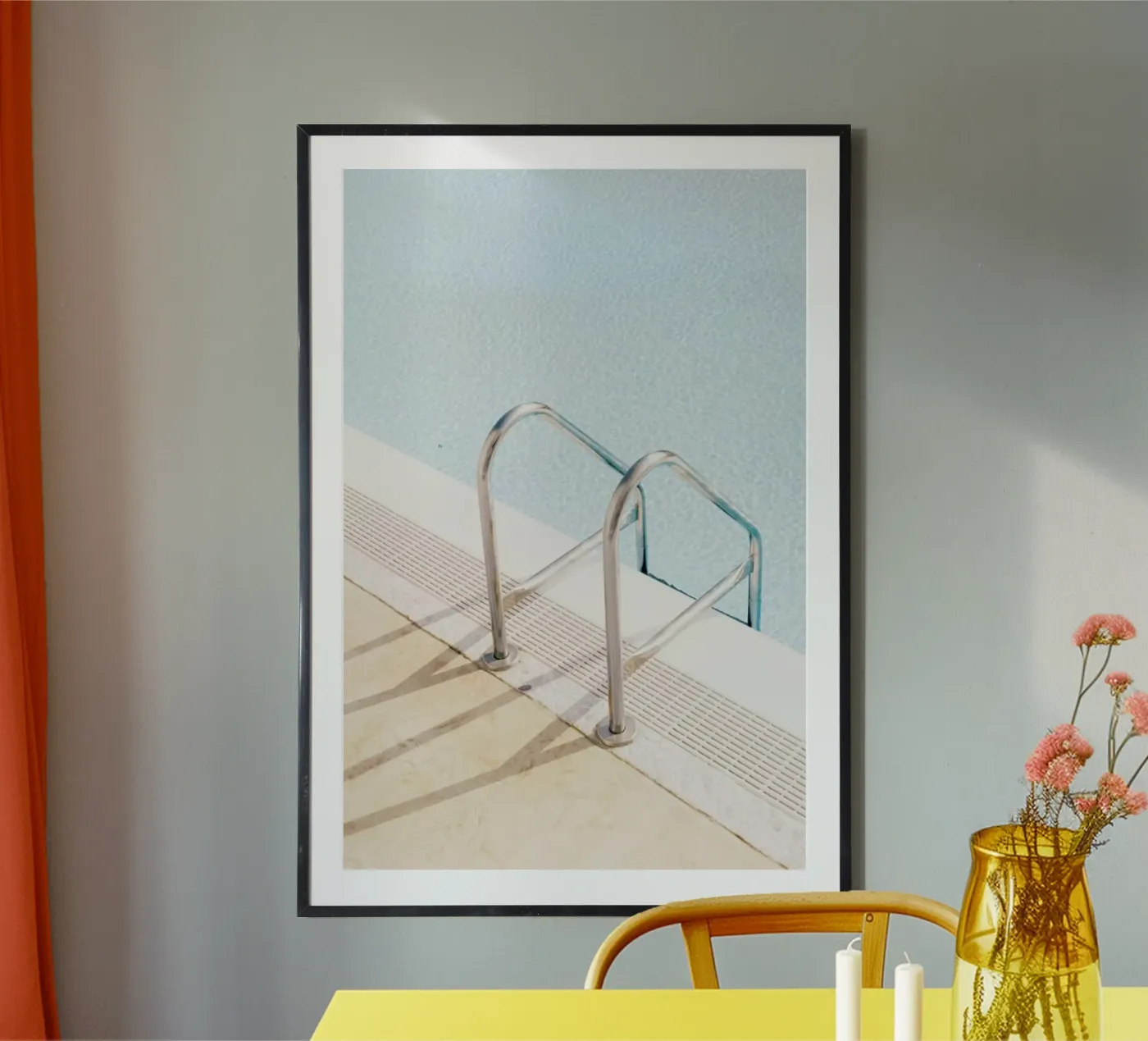 Poolside Poster von Picture On The Fridge