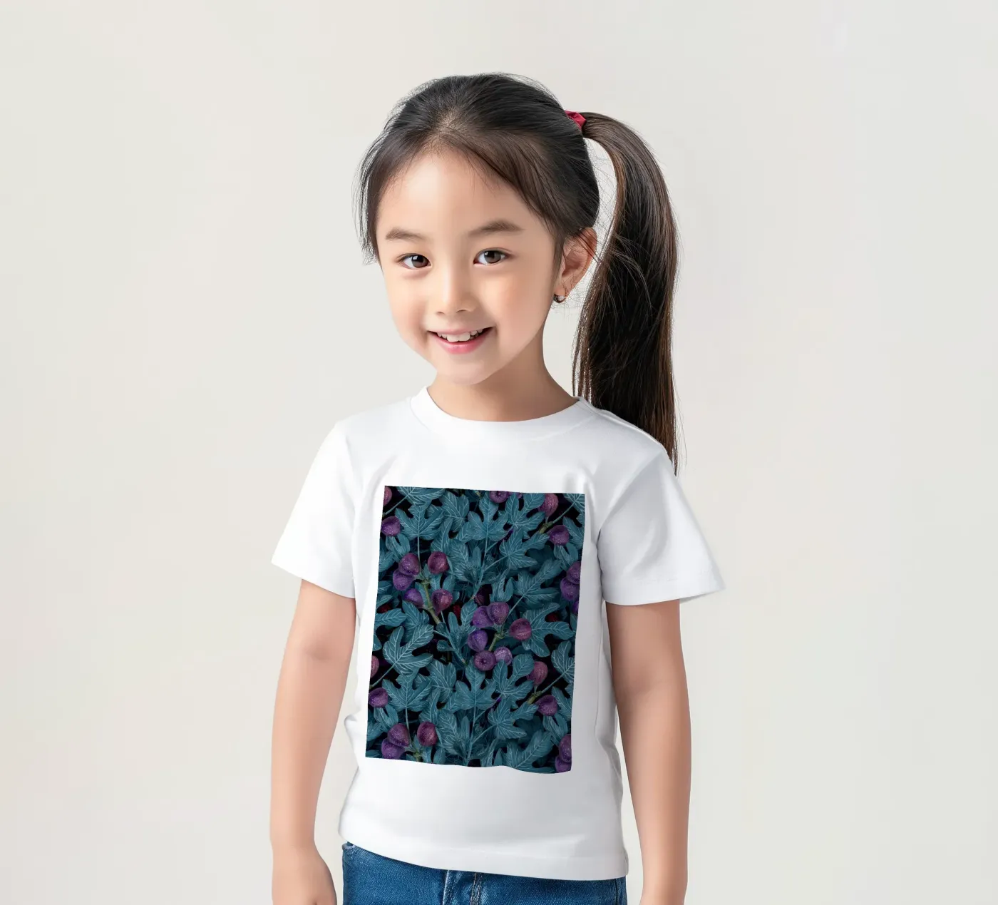 Fichi t-shirt bambini da Painted Nature