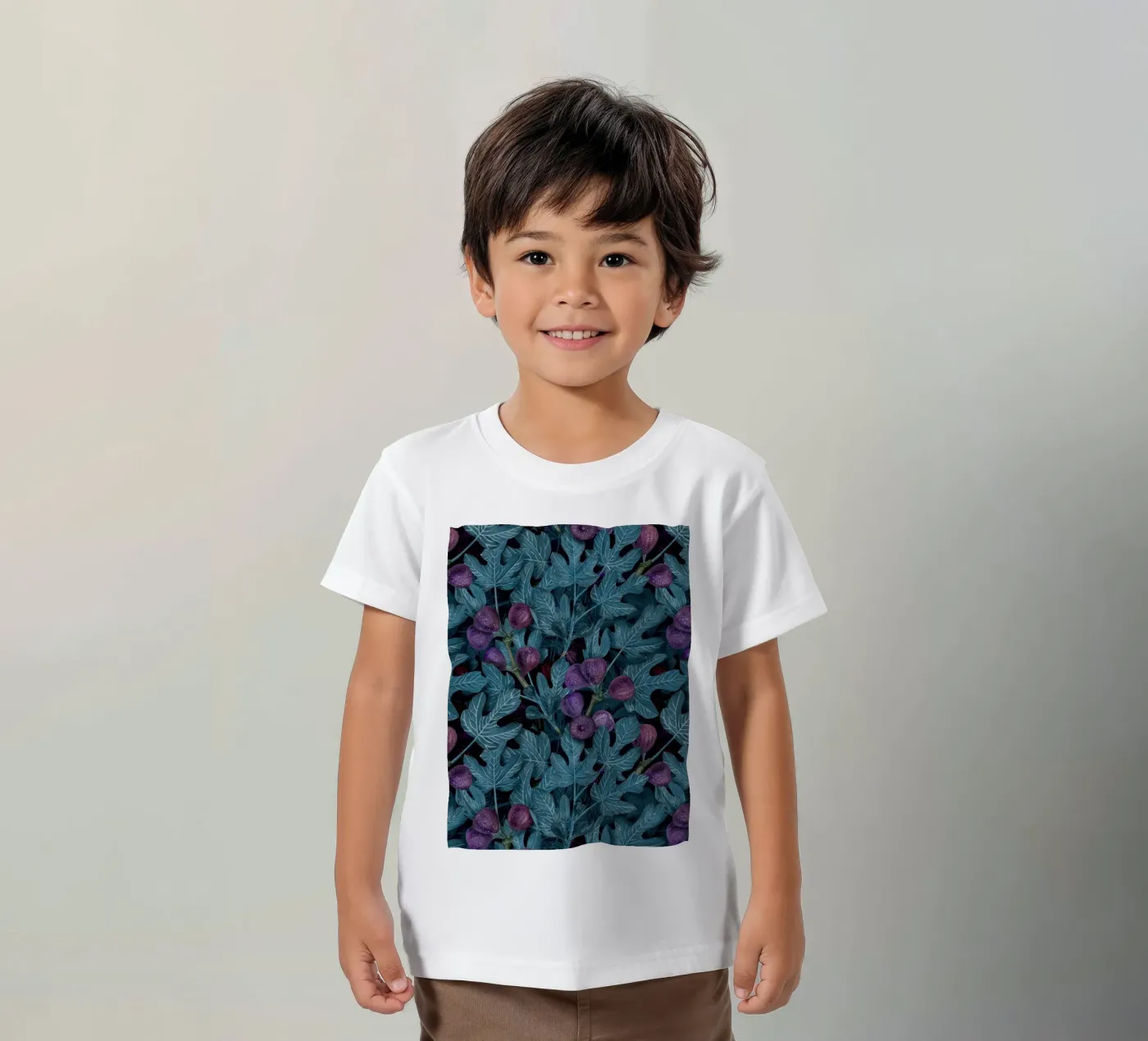 Fichi t-shirt bambini da Painted Nature