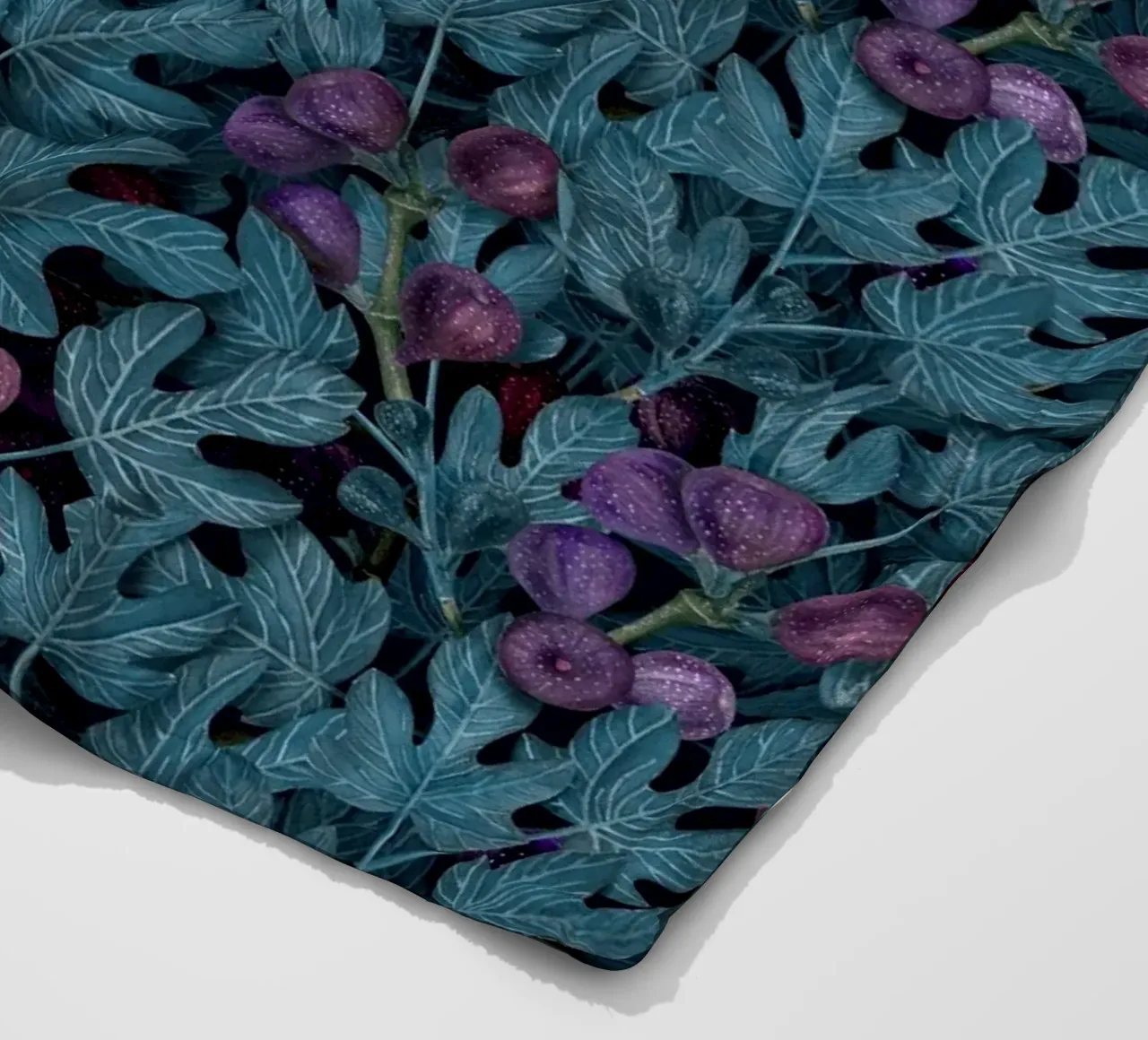 Feigen Fleecedecke von Painted Nature