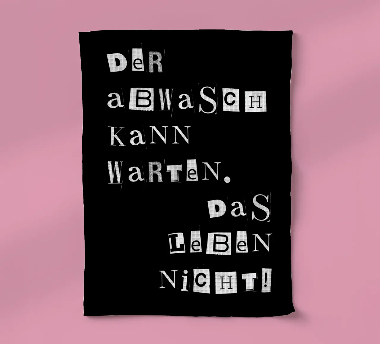 Der Abwasch kann warten - das Leben nicht! canovaccio da cucina da DigiWunderwerk