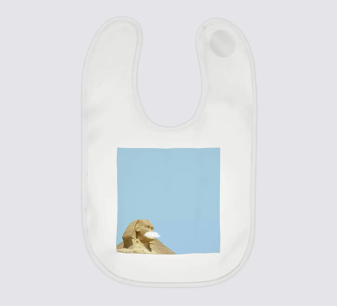 She baby bib by Rafael Burato