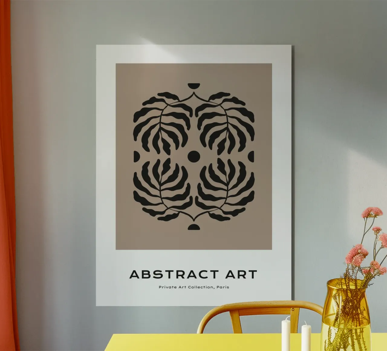Abstract Art No 01 alluminio dibond da treechild